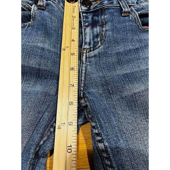 American Rag Jeans Women's 5 Blue Mid Rise Bootcut Denim Western Rodeo Cowgirl - Picture 7 of 8